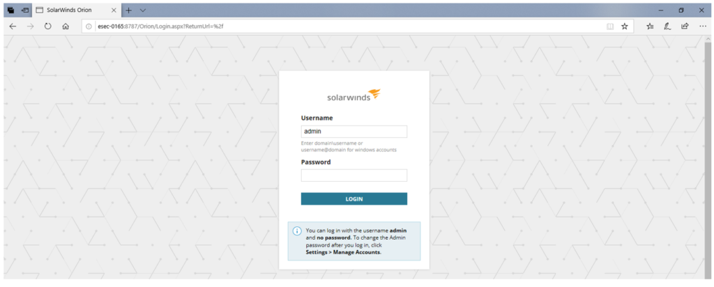 SolarWinds Network Performance Monitor