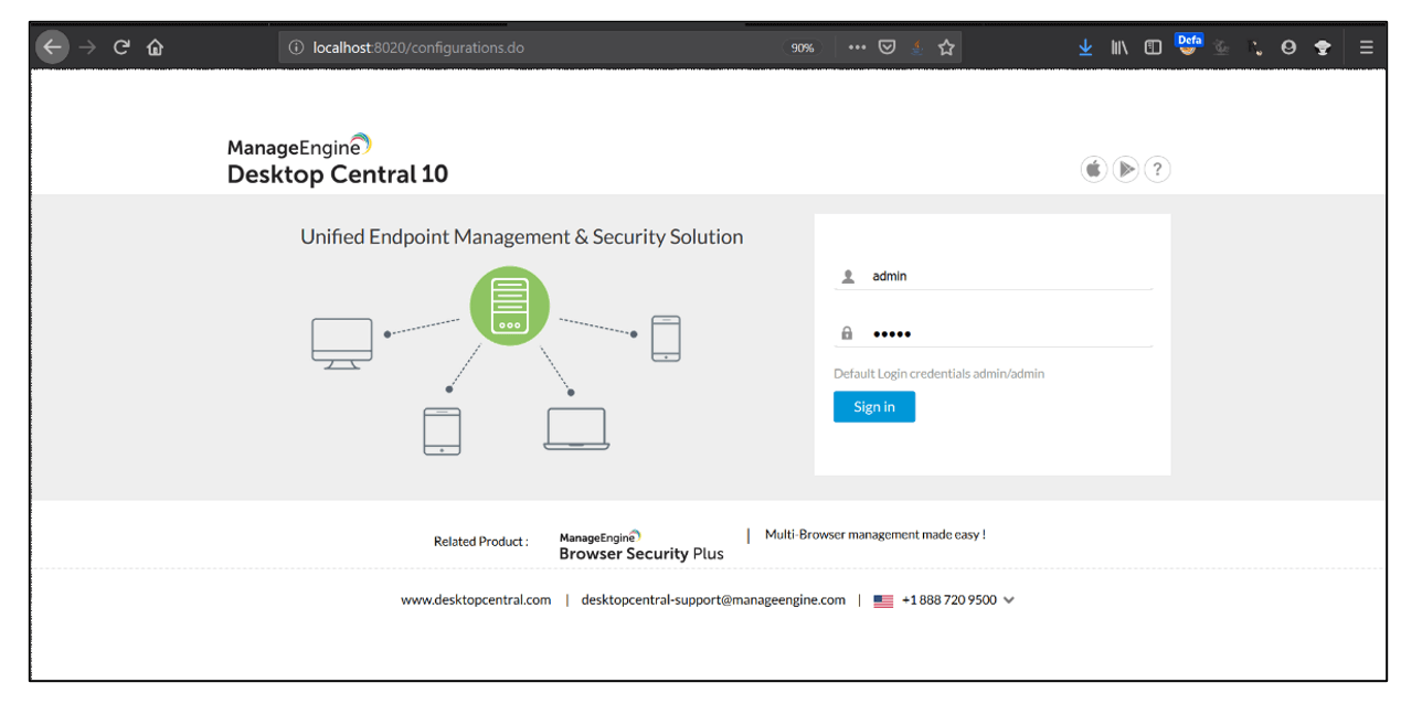 Manage Engine DesktopCentral